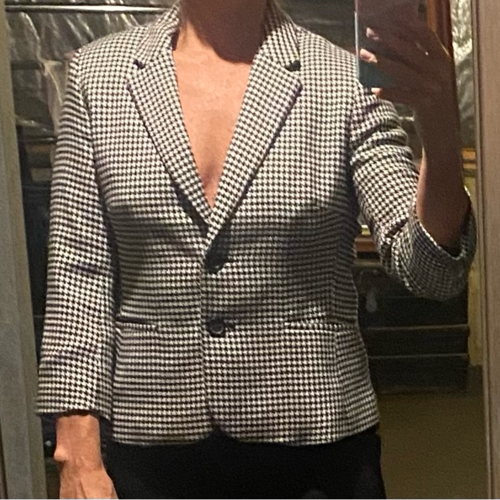 Houndstooth Blazer
